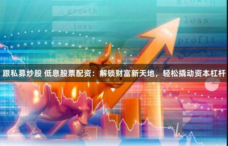 跟私募炒股 低息股票配资：解锁财富新天地，轻松撬动资本杠杆