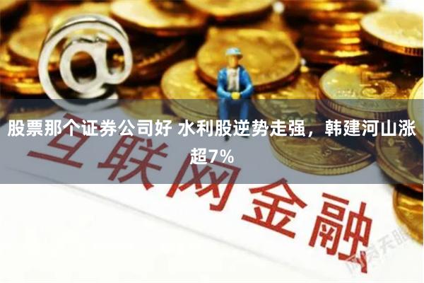 股票那个证券公司好 水利股逆势走强，韩建河山涨超7%