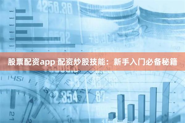 股票配资app 配资炒股技能：新手入门必备秘籍