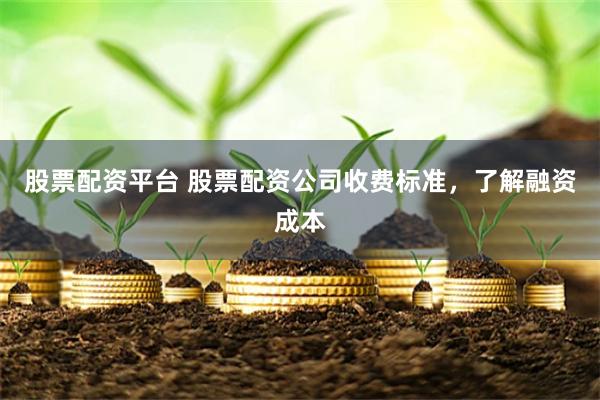 股票配资平台 股票配资公司收费标准,了解融资成本